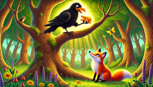 The Fox and The Crow – A Classic Moral Story for Kids