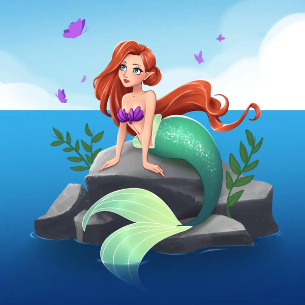 The Little Mermaid Story for Kids