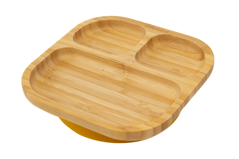 Square Life Bamboo Plate