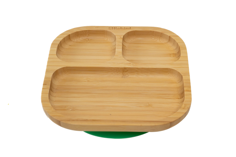 Square Life Bamboo Plate