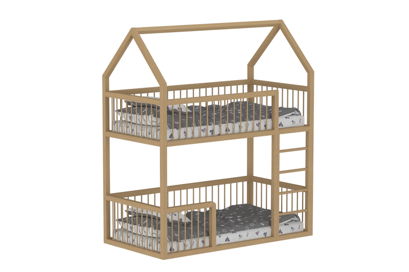 Montessori Styled Hut Bunk Beds