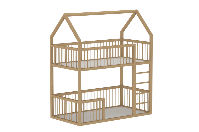 Montessori Styled Hut Bunk Beds