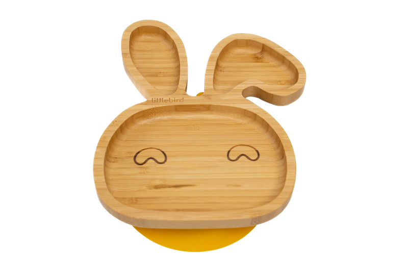 Bunny Life Bamboo Plate