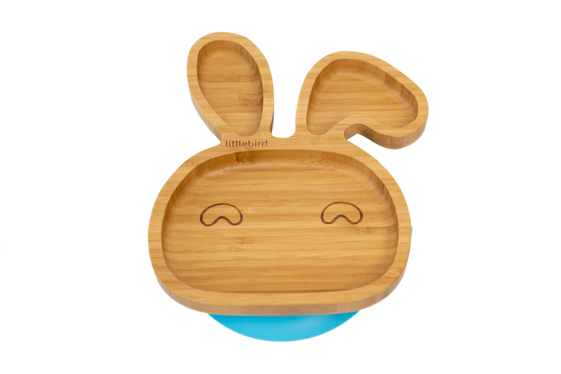 Bunny Life Bamboo Plate