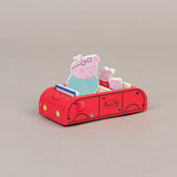 Peppa Pig Wooden Red Car