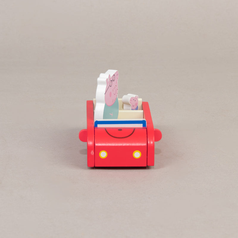 Peppa Pig Wooden Red Car