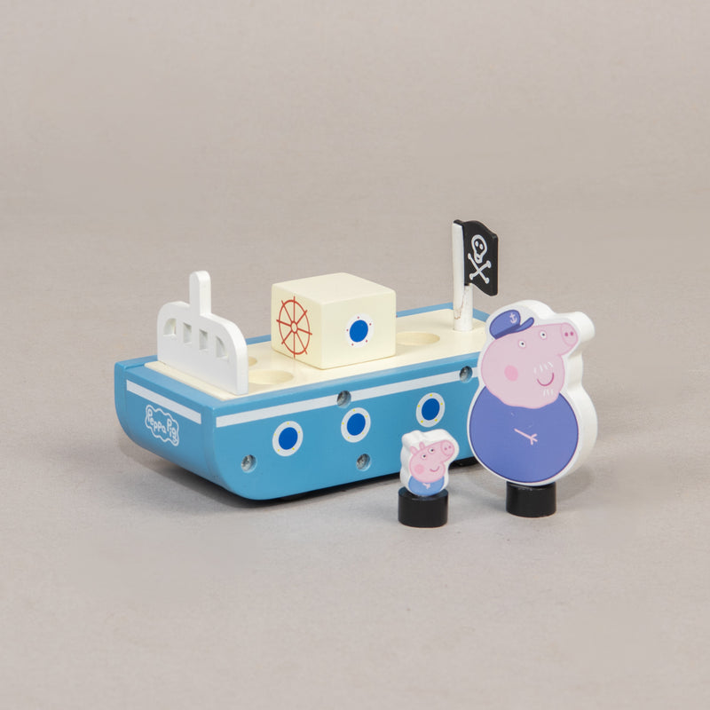 Peppa Pig Wooden Boat