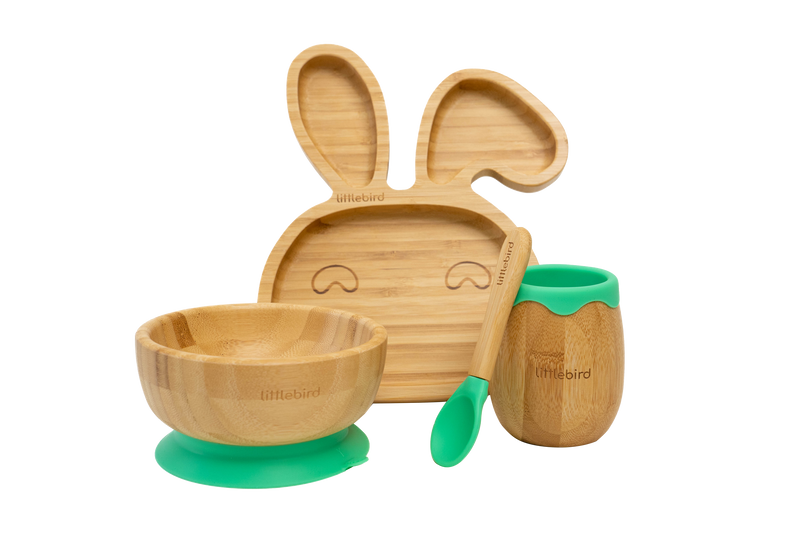 Bunny Life Bamboo Feeding Set