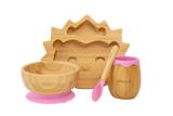 Hedgehog Life Bamboo Feeding Set