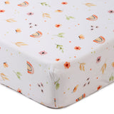 Rainbow Life - Fitted Cot Sheets in Organic Cotton