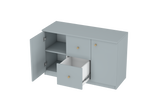 LittleBird Chest of Drawer S7 in Grey