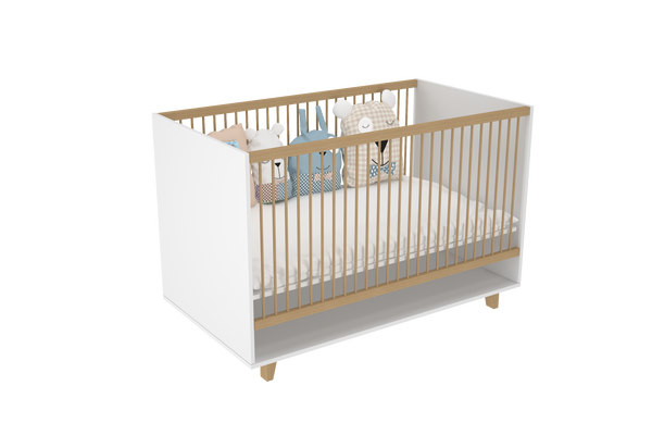 Slim baby crib on sale